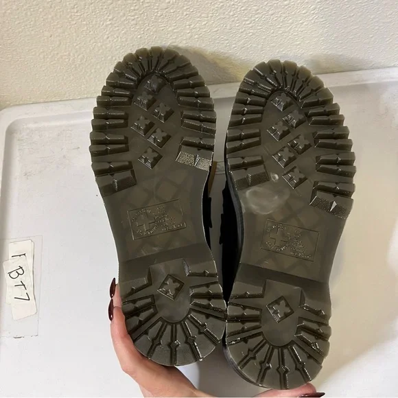 Dr. Martens Adrian Bex platform Black Leather Tassel Loafers leather sz 9 womens - Picture 7 of 7